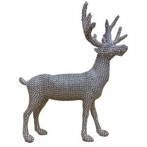 Holiday Time Bedazzled Reindeer Decor